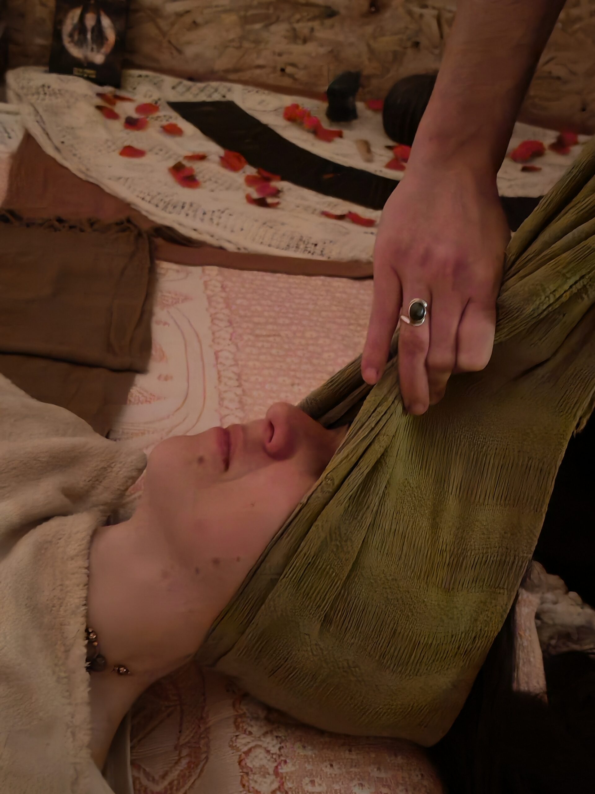 rebozo cerrada fermeture postpaetum accouchement deuil honorer fermer energetique soin massage aubenas ardeche ucel privas mexique mexicain grossesse energie vitalité blocage deuil douleur depression