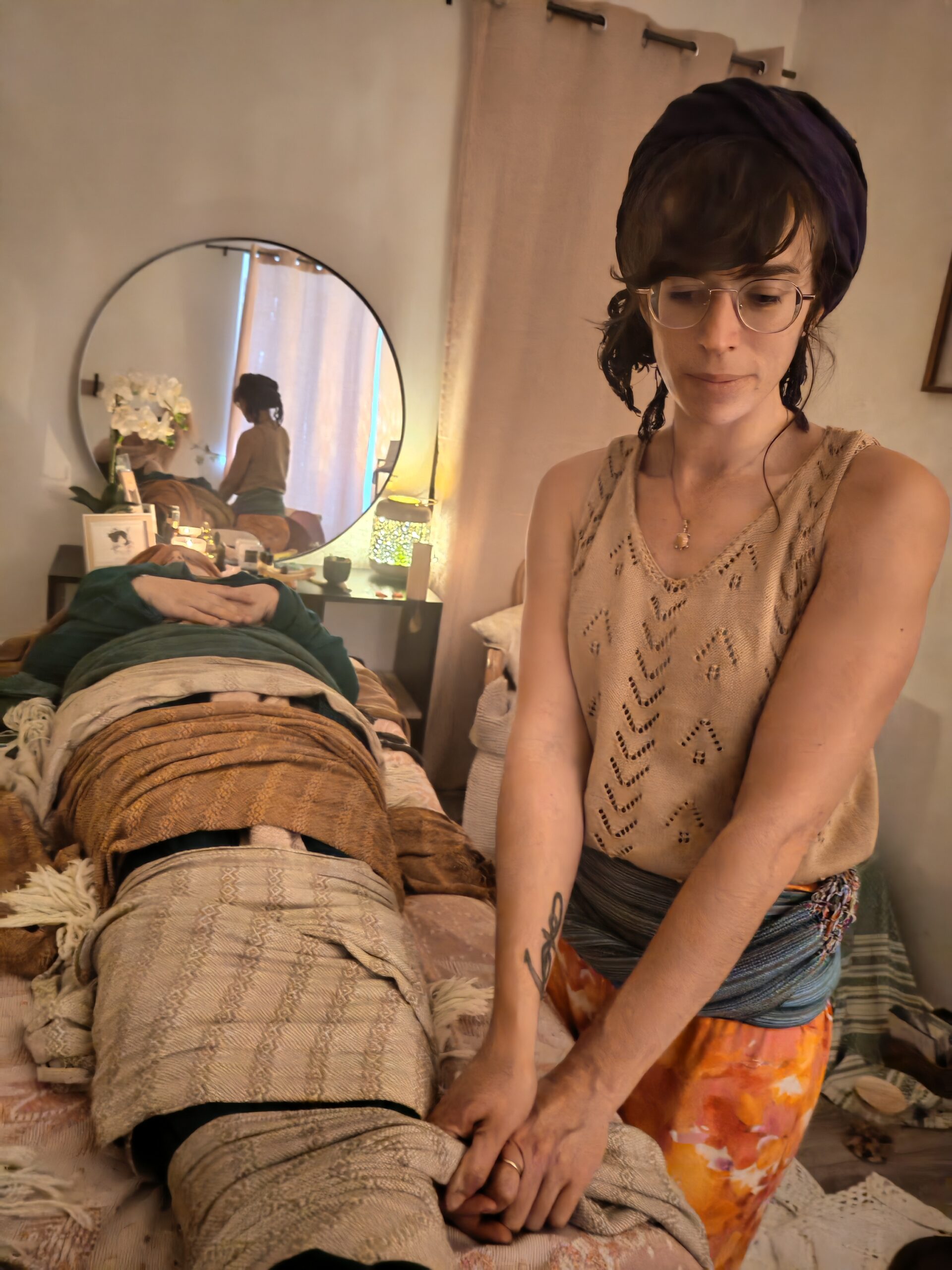 rebozo cerrada fermeture postpaetum accouchement deuil honorer fermer energetique soin massage aubenas ardeche ucel privas mexique mexicain grossesse energie vitalité blocage deuil douleur depression