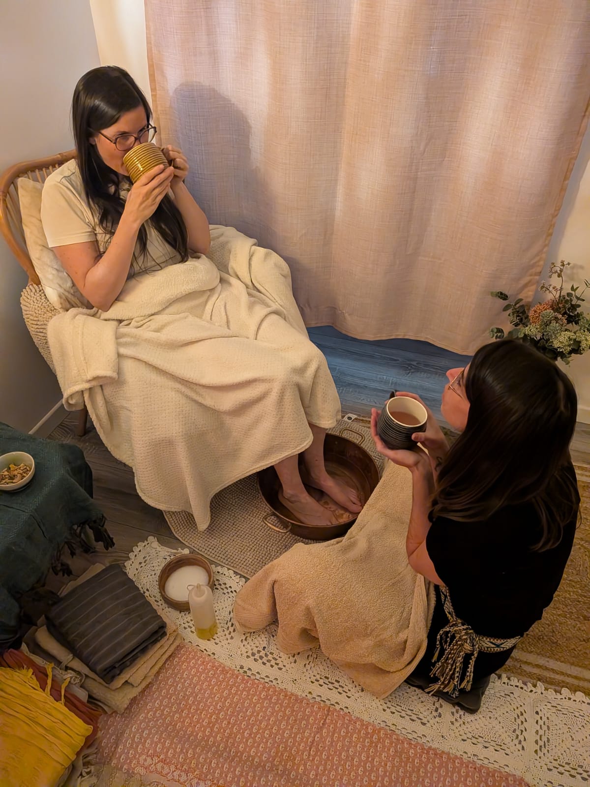 rebozo cerrada fermeture postpaetum accouchement deuil honorer fermer energetique soin massage aubenas ardeche ucel privas mexique mexicain grossesse energie vitalité blocage deuil douleur depression
